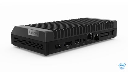 Lenovo ThinkCentre M90n-1 Nano IoT DDR4-SDRAM 4205U mini PC Intel® Celeron® 4 GB 512 GB SSD Windows 10 Pro Black1