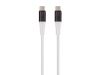 Monoprice 39640 USB cable 70.9" (1.8 m) USB 2.0 USB C White1