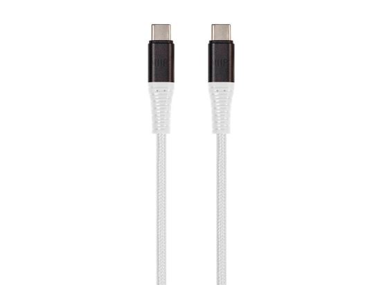 Monoprice 39640 USB cable 70.9" (1.8 m) USB 2.0 USB C White1