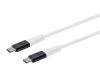 Monoprice 39640 USB cable 70.9" (1.8 m) USB 2.0 USB C White2