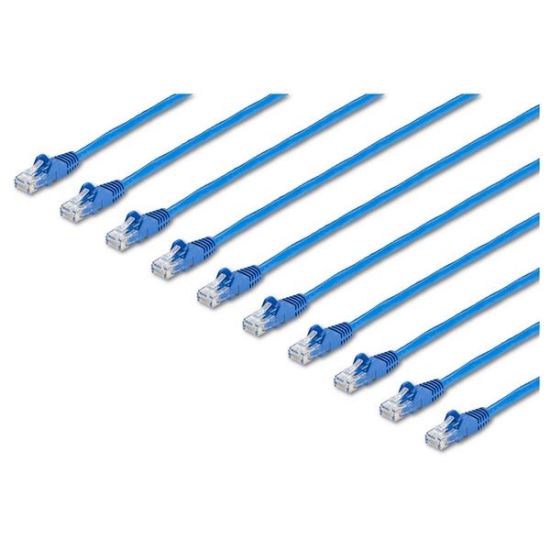 StarTech.com N6PATCH1BL10PK networking cable Blue 11.8" (0.3 m) Cat6 U/UTP (UTP)1