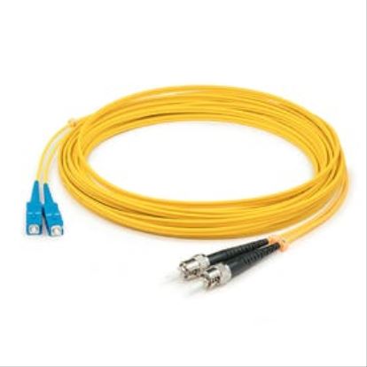 AddOn Networks ADD-ST-SC-0-5M9SMF fiber optic cable 19.7" (0.5 m) OFNR OS2 Yellow1