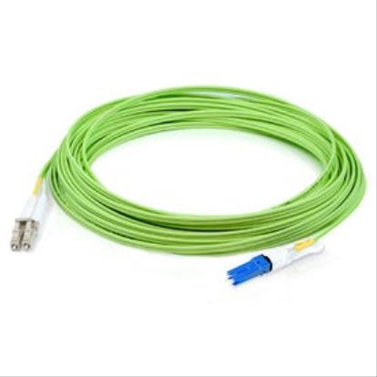 AddOn Networks ADD-CS-LC-10M5OM5 fiber optic cable 393.7" (10 m) CMR OM5 Green1