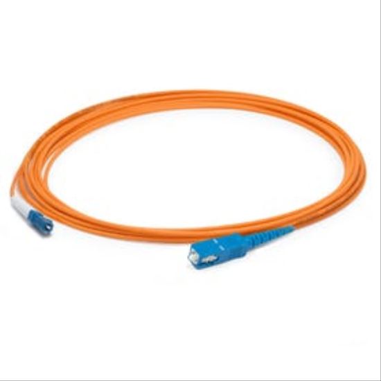 AddOn Networks ADD-SC-LC-1MS6MMF fiber optic cable 39.4" (1 m) OFNR OM1 Orange1