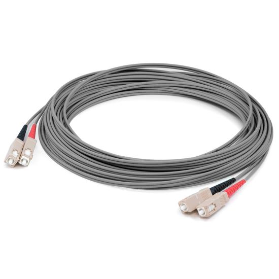 AddOn Networks ADD-SC-SC-2M6MMF-GY fiber optic cable 78.7" (2 m) 2x SC OFNR OM1 Gray1