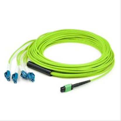 AddOn Networks ADD-MPO-4LC6M5OM5 fiber optic cable 236.2" (6 m) 4x LC LOMM OM5 Green1