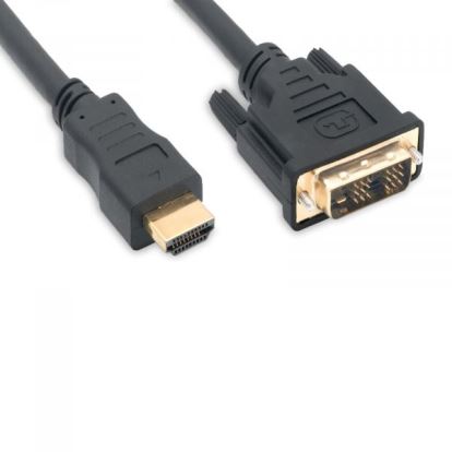 eNet Components HDMIM-DVIM-25F video cable adapter 300" (7.62 m) HDMI Type A (Standard) DVI Black1