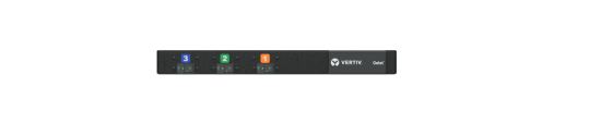 Vertiv U1076 power distribution unit (PDU) 12 AC outlet(s) 1U Black1