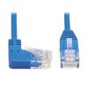Tripp Lite N204-S01-BL-RA networking cable Blue 12.2" (0.31 m) Cat6 U/UTP (UTP)1