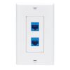 Tripp Lite N042D-002V-WH wall plate/switch cover White4