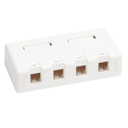 Tripp Lite N082-004-WH wall plate/switch cover White1