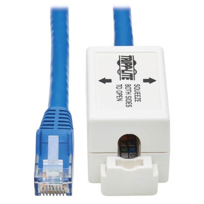 Tripp Lite N237-P18N-WHSH networking cable Blue 18" (0.457 m) Cat6 U/UTP (UTP)1