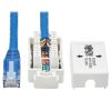 Tripp Lite N237-P18N-WHSH networking cable Blue 18" (0.457 m) Cat6 U/UTP (UTP)3