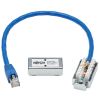 Tripp Lite N237A-P18N-WHSH networking cable Blue 18" (0.457 m) Cat6a F/UTP (FTP)5