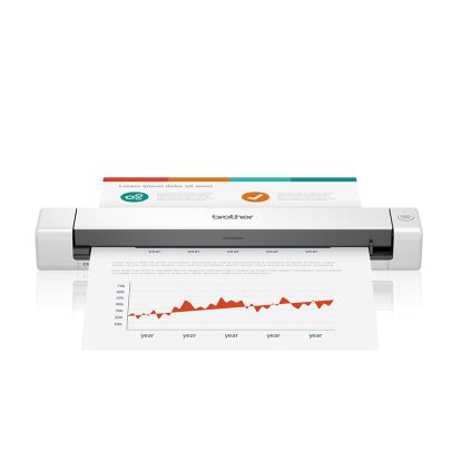 DS-640 Compact Mobile Document Scanner, 600 dpi Optical Resolution, 1-Sheet Auto Document Feeder1