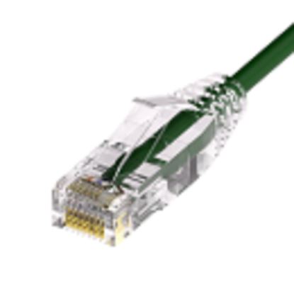 Unirise Clearfit Slim networking cable Green 11.8" (0.3 m) Cat6a U/UTP (UTP)1