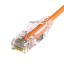 Picture of Unirise Clearfit Slim networking cable Orange 82.7" (2.1 m) Cat6a U/UTP (UTP)