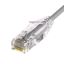 Picture of Unirise Clearfit Slim networking cable Gray 177.2" (4.5 m) Cat6a U/UTP (UTP)