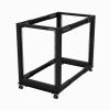 StarTech.com 4POSTRACK15U rack cabinet 15U Freestanding rack Black1