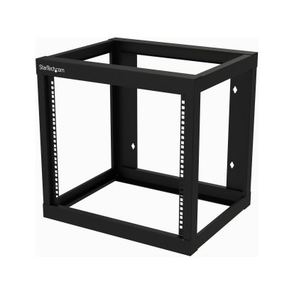 StarTech.com RK919WALLO rack cabinet 9U Wall mounted rack Black1