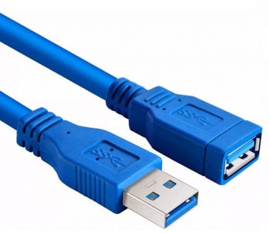 Axiom USB3AMFOM-B6-AX USB cable 70.9" (1.8 m) USB 3.2 Gen 1 (3.1 Gen 1) USB A Blue1