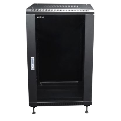 Weltron 90-4090EN-18U rack cabinet Freestanding rack Black1