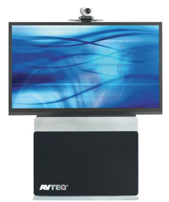 Avteq ELT-2000S multimedia cart/stand Black Flat panel Multimedia stand1