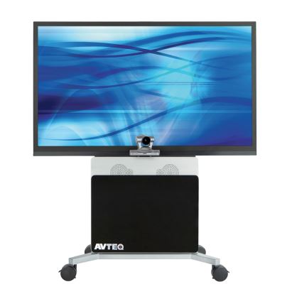 Avteq ELT-2100S multimedia cart/stand Black, Gray Flat panel1