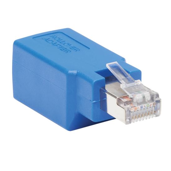 Tripp Lite N034-001-SH cable gender changer RJ-45 Blue1