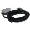 AddOn Networks HDMI4KDPMDPC-AA video cable adapter 70.9" (1.8 m) HDMI Type A (Standard) DisplayPort + Mini DisplayPort + USB Type-C Black4