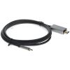 AddOn Networks USBC2H4MMAL-AA video cable adapter 72" (1.83 m) USB Type-C HDMI Black7