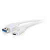 C2G 28835 USB cable 35.4" (0.9 m) USB 3.2 Gen 1 (3.1 Gen 1) USB C USB A White2