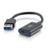 C2G 54428 USB cable 5.91" (0.15 m) USB 3.2 Gen 1 (3.1 Gen 1) USB-A USB-C Black2