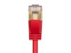 Monoprice 27523 networking cable Red 240.2" (6.1 m) Cat6a S/FTP (S-STP)4