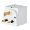 Tripp Lite PS1B power plug adapter Type G (UK) White3