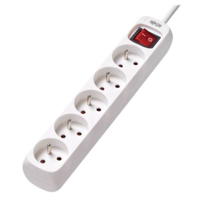 Tripp Lite PS5F15 surge protector White 5 AC outlet(s) 220 - 250 V 59.1" (1.5 m)1