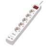 Tripp Lite PS5G3USB power extension 118.1" (3 m) 5 AC outlet(s) Indoor White1