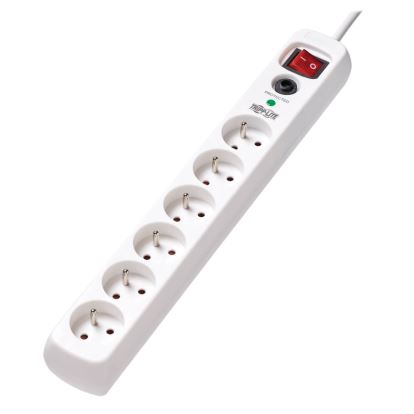 Tripp Lite TLP6F18 surge protector White 6 AC outlet(s) 220 - 250 V 70.9" (1.8 m)1