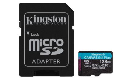 Kingston Technology Canvas Go! Plus 128 GB MicroSD UHS-I Class 101