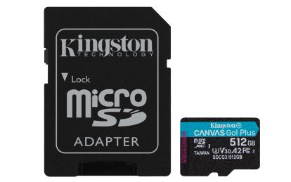 Kingston Technology Canvas Go! Plus 512 GB MicroSD UHS-I Class 101