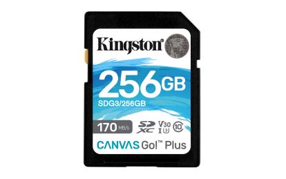 Kingston Technology Canvas Go! Plus 256 GB SD UHS-I Class 101