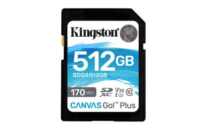 Kingston Technology Canvas Go! Plus 512 GB SD UHS-I Class 101