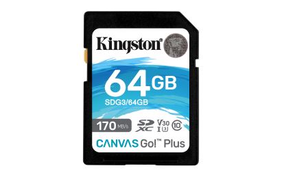 Kingston Technology Canvas Go! Plus 64 GB SD UHS-I Class 101