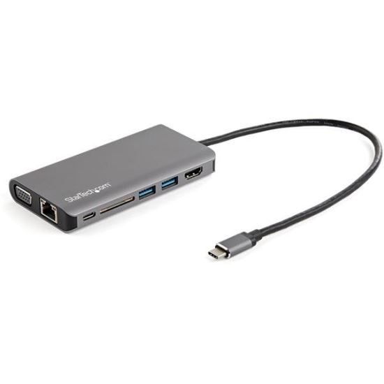 StarTech.com DKT30CHVAUSP notebook dock/port replicator Wired USB 3.2 Gen 1 (3.1 Gen 1) Type-C Black, Gray1