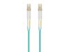 Monoprice 38354 fiber optic cable 78.7" (2 m) LC OFNR OM4 Aqua color2