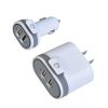 Siig AC-PW1A22-S1 mobile device charger Gray, White Auto, Indoor3