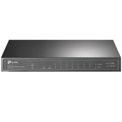 TP-Link TL-SG1210P network switch Gigabit Ethernet (10/100/1000) Power over Ethernet (PoE) Gray1