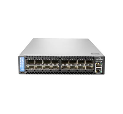 Hewlett Packard Enterprise SN2100M 100GbE 16QSFP28 ONIE Managed Fast Ethernet (10/100) 1U1