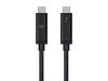 Monoprice 24729 USB cable 59.1" (1.5 m) Thunderbolt 3 USB C Black2