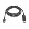 Siig USB TYPE-C TO DISPLAYPORT 2M CABLE 78.7" (2 m) Black2